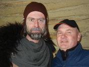 Jako odborný poradce s hercem Romanem Zachem (arcibiskup Metoděj) při natáčení filmu Cyril a Metoděj - apoštolové Slovanů na Modré v roce 2013